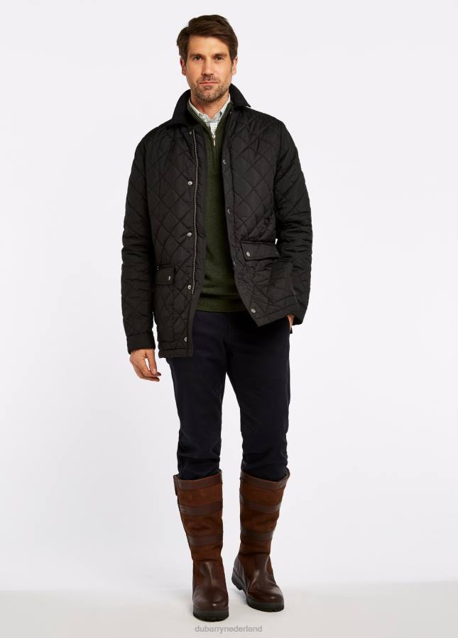 Dubarry Adare gewatteerde jas 80P61111 zwart Dubarry nederland