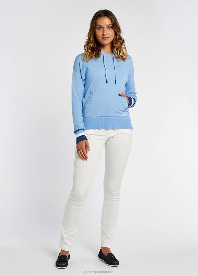 Dubarry Burncourt trui met capuchon 80P6160 lichte hemel Dubarry necklace