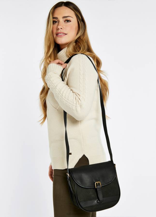 Dubarry Clara lederen zadeltas 80P6355 zwart Dubarry necklace