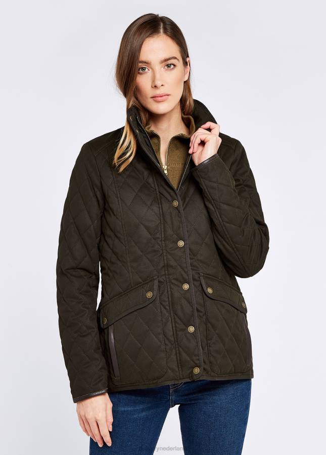 Dubarry Corrib gewatteerd jasje 80P6269 kopergroen Dubarry newport sailing boots