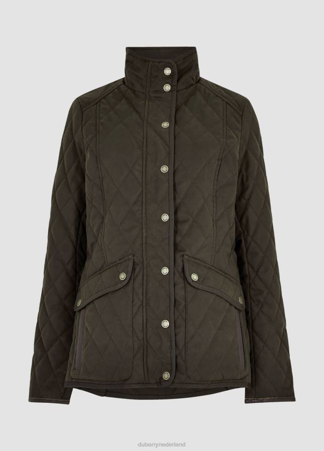 Dubarry Corrib gewatteerd jasje 80P6269 kopergroen Dubarry newport sailing boots