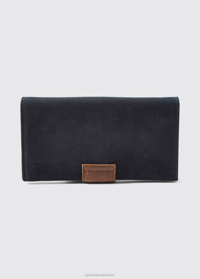 Dubarry Dunbrody leren portemonnee 80P6318 marine/bruin Dubarry newport