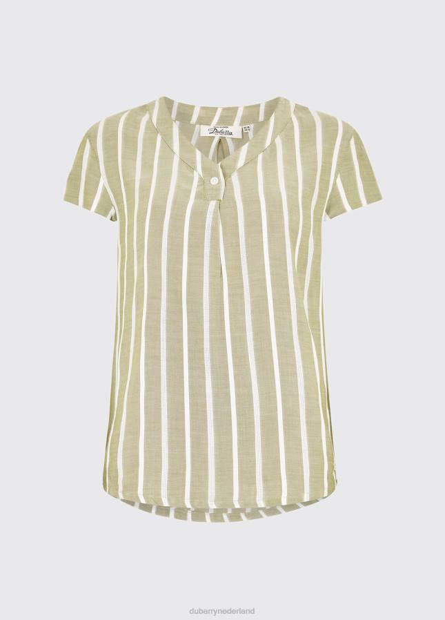 Dubarry Gardenia-shirt 80P6797 khaki Dubarry verkooppunten nederland