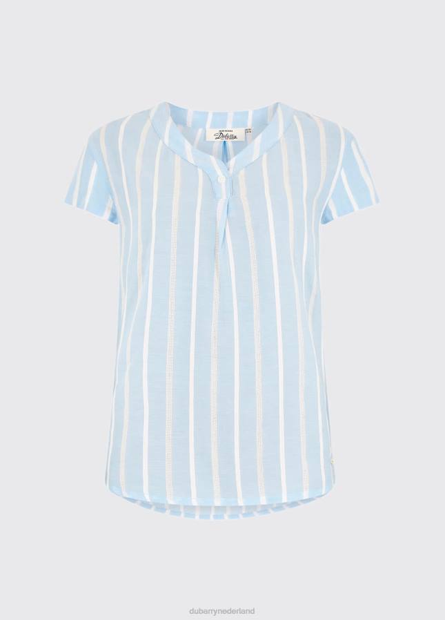 Dubarry Gardenia-shirt 80P6800 lichtblauw Dubarry necklace