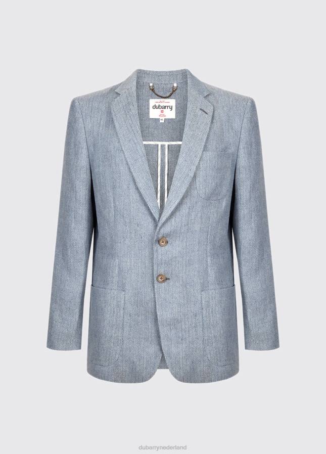 Dubarry Glen linnen blazer 80P61174 blauw Dubarry newport sailing boots