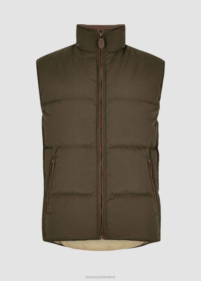 Dubarry Graystown donsbodywarmer 80P61012 olijf Dubarry verkooppunten nederland