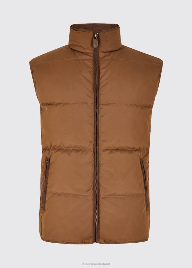 Dubarry Graystown donsgevuld gilet 80P6993 okkernoot Dubarry newport