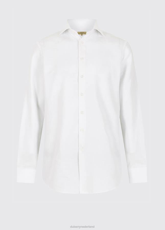 Dubarry Herbert overhemd op maat 80P61136 wit Dubarry nederland