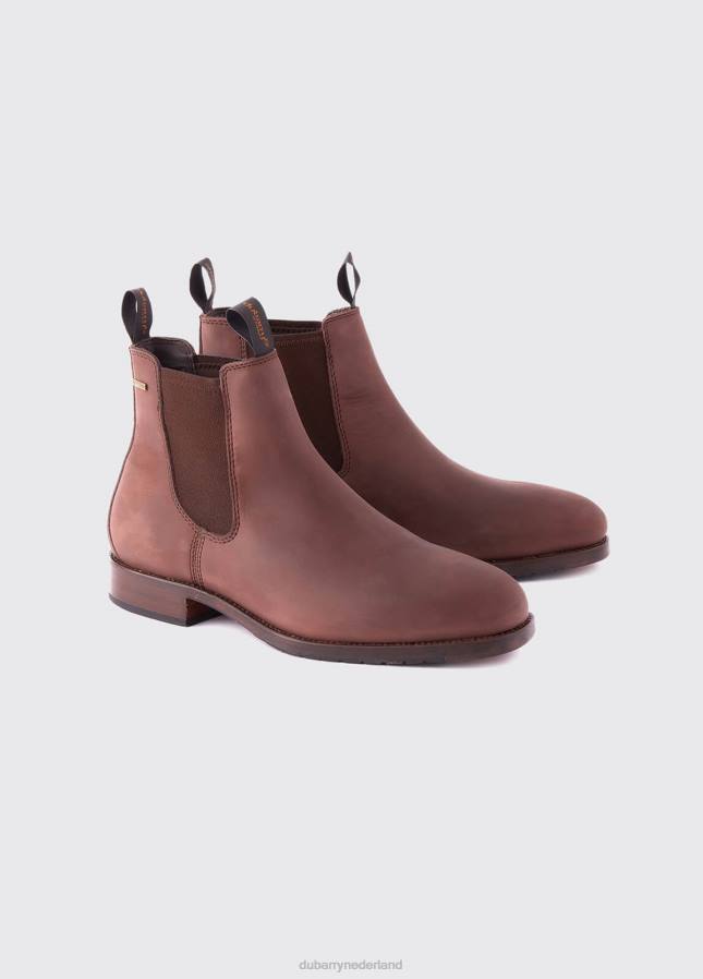 Dubarry Kerry leren laars met zool 80P6853 oude rum Dubarry newport