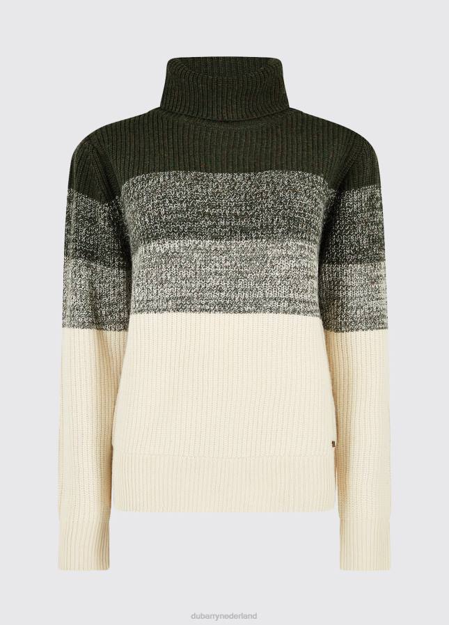 Dubarry Killossery-trui 80P6276 olijf Dubarry nederland