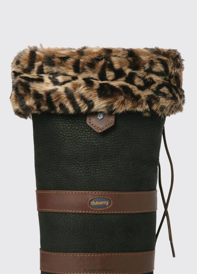 Dubarry Laarzenvoeringen van imitatiebont 80P6388 luipaard Dubarry newport