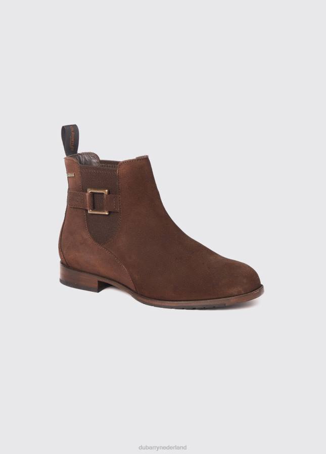 Dubarry Monaghan leren laars met zool 80P6746 sigaar Dubarry nederland