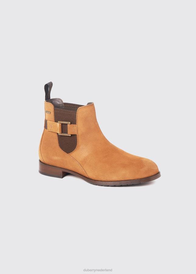 Dubarry Monaghan leren laars met zool 80P6747 kameel Dubarry verkooppunten nederland