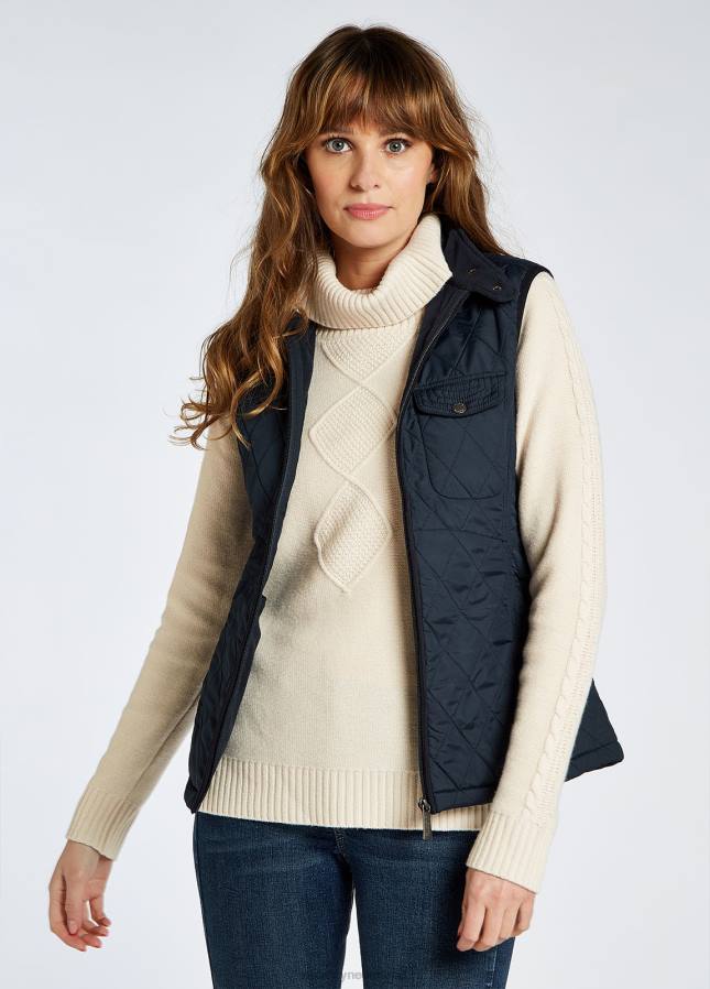 Dubarry Rathdown gewatteerd gilet 80P6186 marine Dubarry nederland