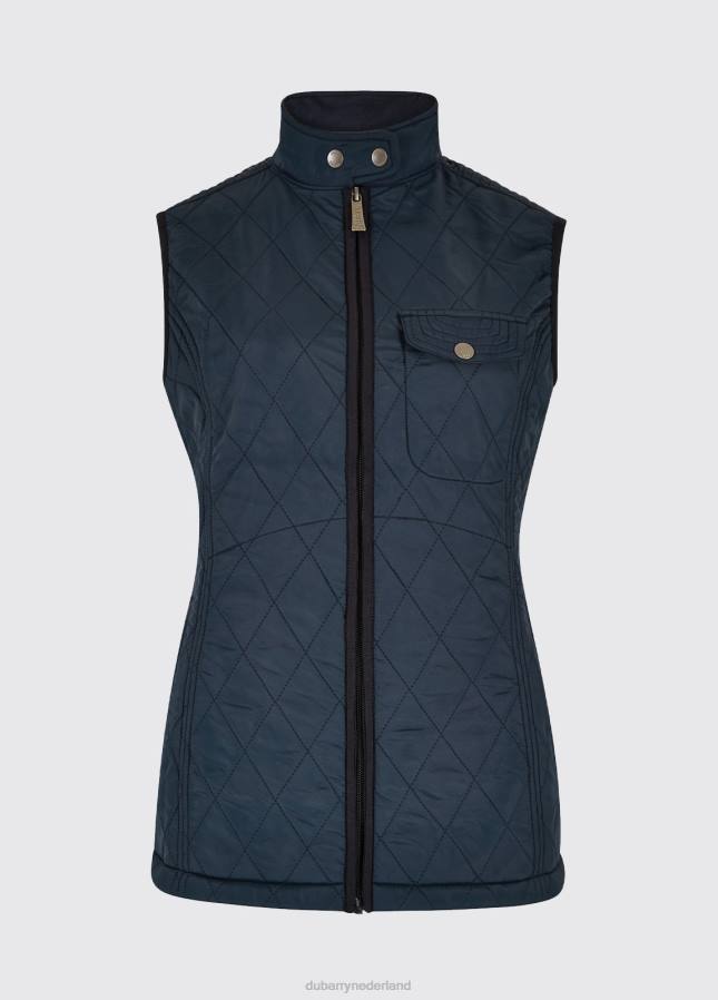 Dubarry Rathdown gewatteerd gilet 80P6186 marine Dubarry nederland