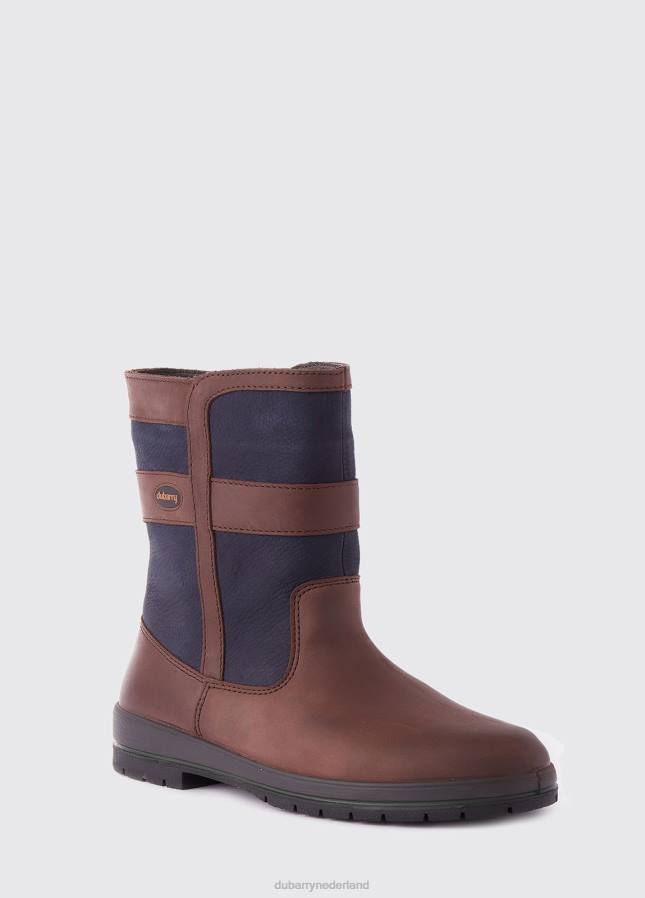 Dubarry Roscommon countrylaars 80P659 marine/bruin Dubarry newport sailing boots