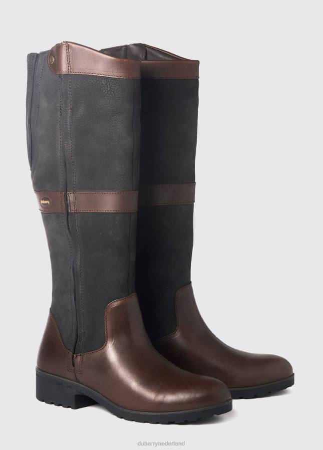 Dubarry Sligo countrylaars 80P633 zwart bruin Dubarry newport