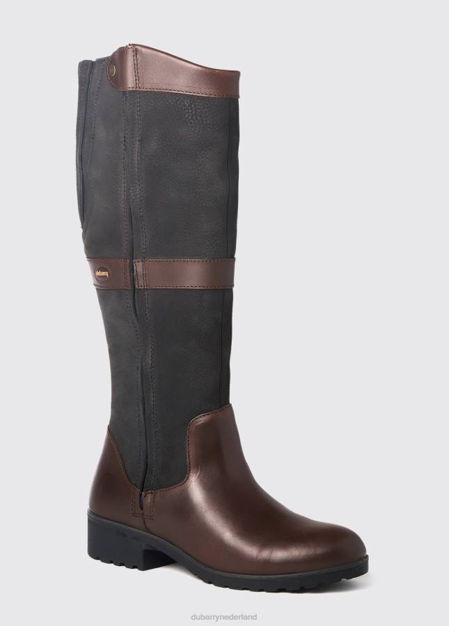 Dubarry Sligo countrylaars 80P633 zwart bruin Dubarry newport