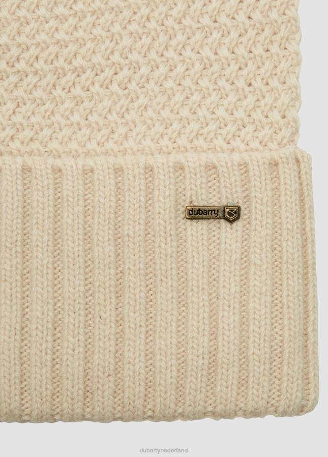 Dubarry Thormond gebreide muts 80P6473 krijt Dubarry newport