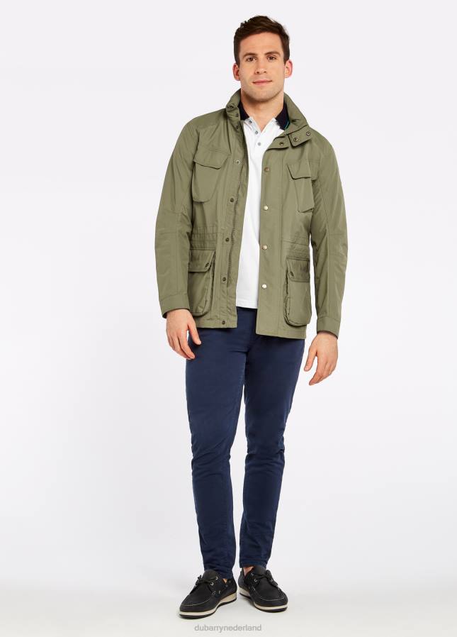 Dubarry Thorton waterdichte jas 80P61149 khaki Dubarry newport sailing boots