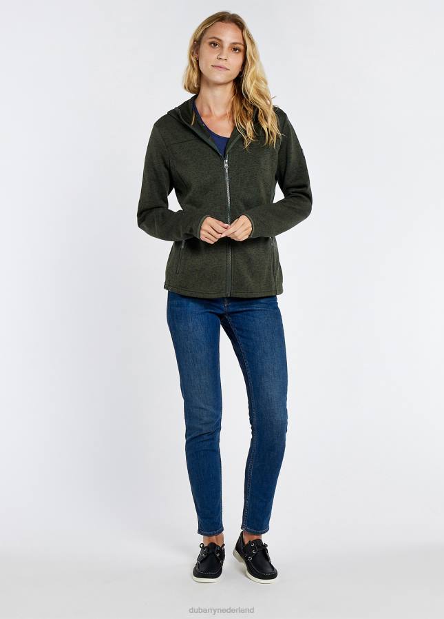 Dubarry ardcairn fleecejack 80P6141 pesto Dubarry nederland