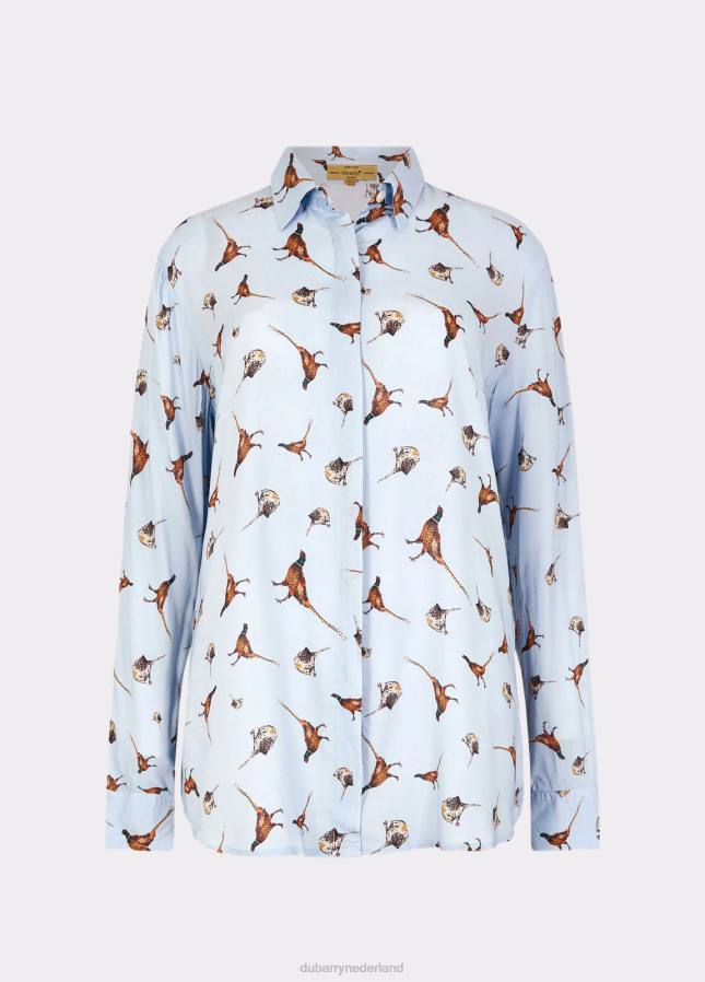 Dubarry briarrose overhemd 80P6768 blauw multi Dubarry newport