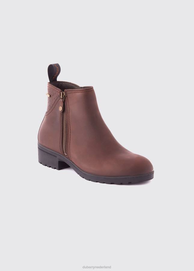 Dubarry carlow leren laars 80P6487 oude rum Dubarry verkooppunten nederland