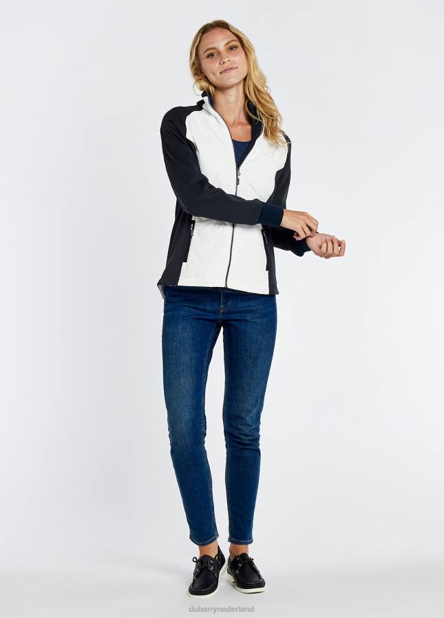 Dubarry ferndale prestatiejack 80P6133 wit multi Dubarry newport