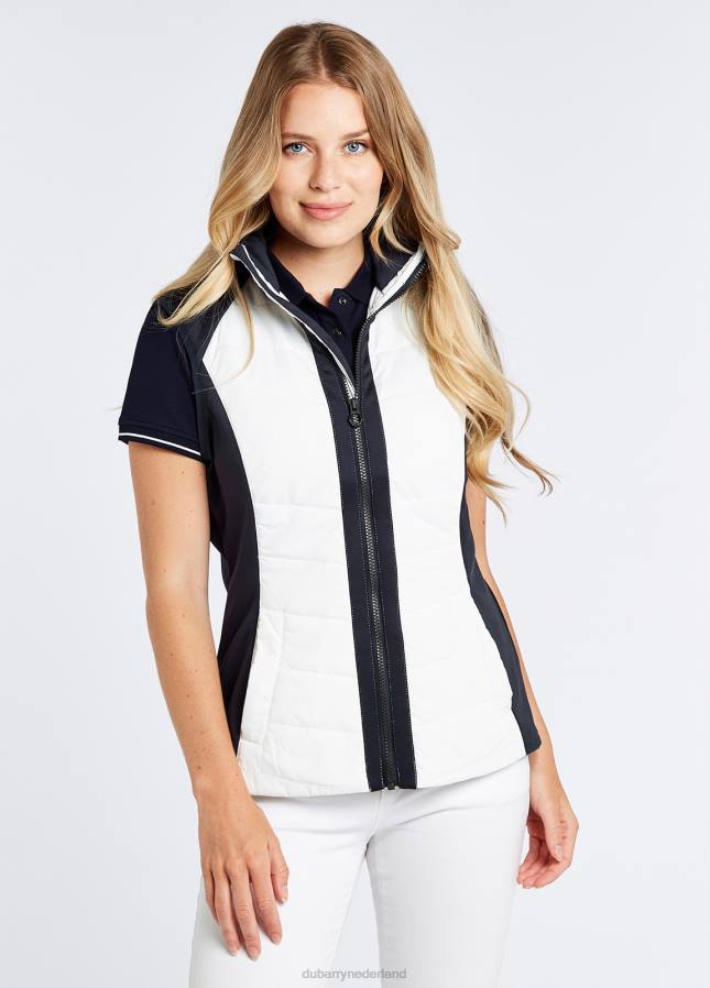 Dubarry foyle gilet 80P6643 wit multi Dubarry newport