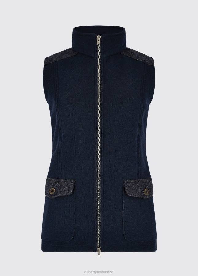 Dubarry kersenhouten gilet 80P6199 marine Dubarry newport sailing boots