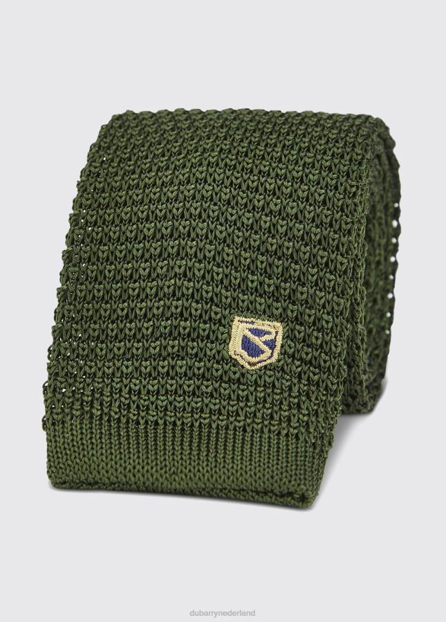 Dubarry knockroe gebreide zijden stropdas 80P61124 olijf Dubarry newport sailing boots