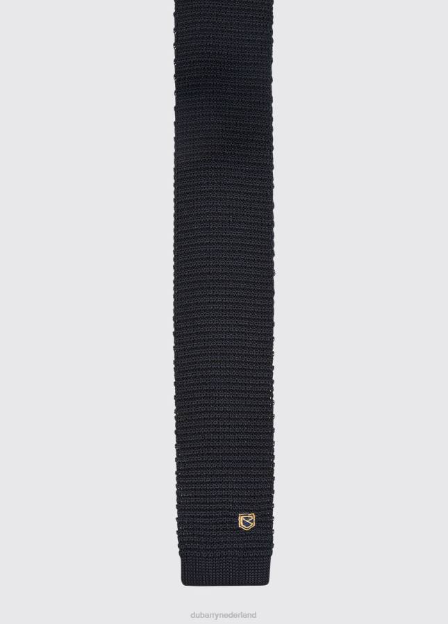 Dubarry knockroe gebreide zijden stropdas 80P61166 marine Dubarry nederland