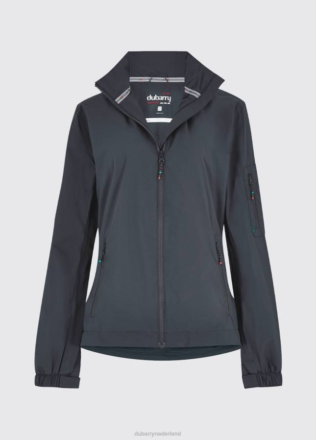 Dubarry livorno fleece gevoerde crew jas 80P6210 grafiet Dubarry necklace