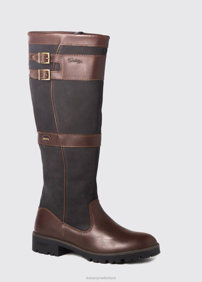 Dubarry longford countrylaars 80P664 zwart bruin Dubarry newport sailing boots