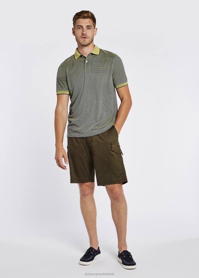 Dubarry mullaghmore gestreepte polo 80P6949 citrus Dubarry newport sailing boots