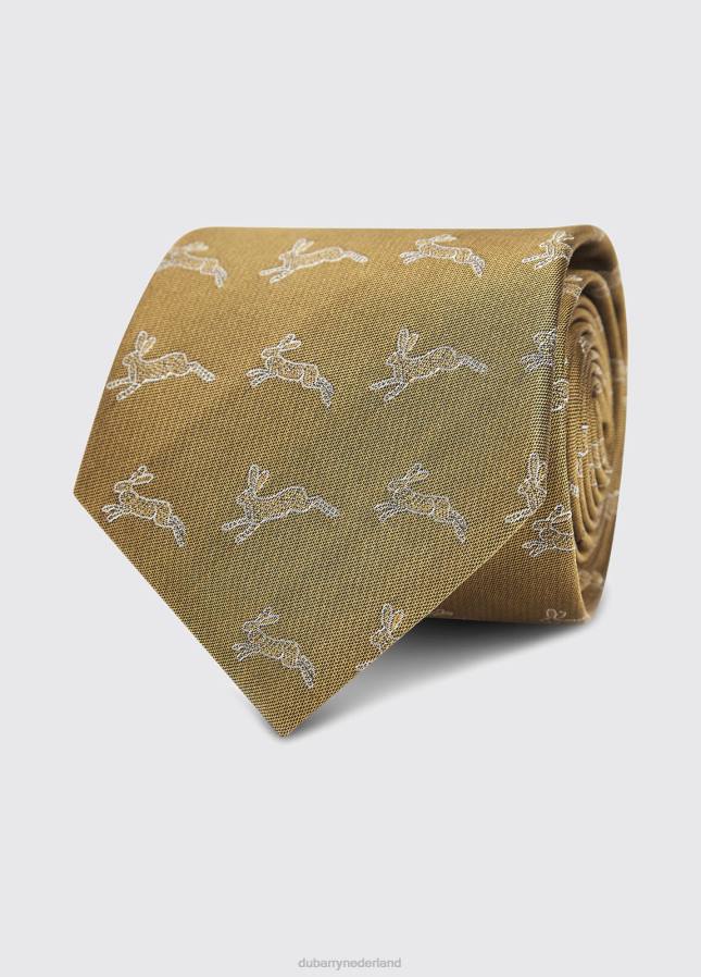 Dubarry ontbrekende zijden stropdas 80P61049 goud Dubarry newport sailing boots