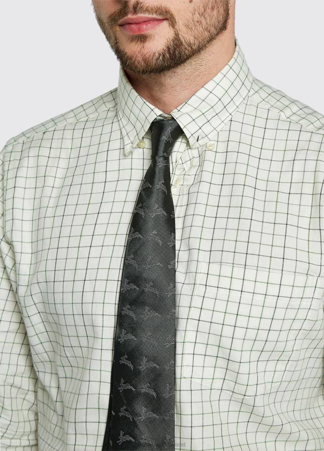 Dubarry ontbrekende zijden stropdas 80P61053 olijf Dubarry newport