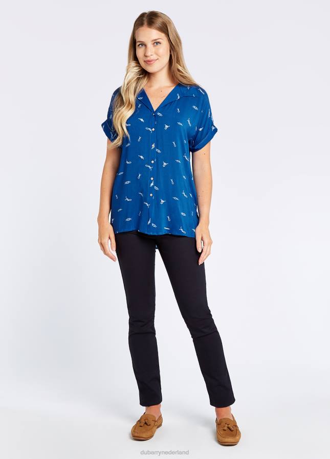 Dubarry reiger overhemd 80P6773 ijsvogel Dubarry newport