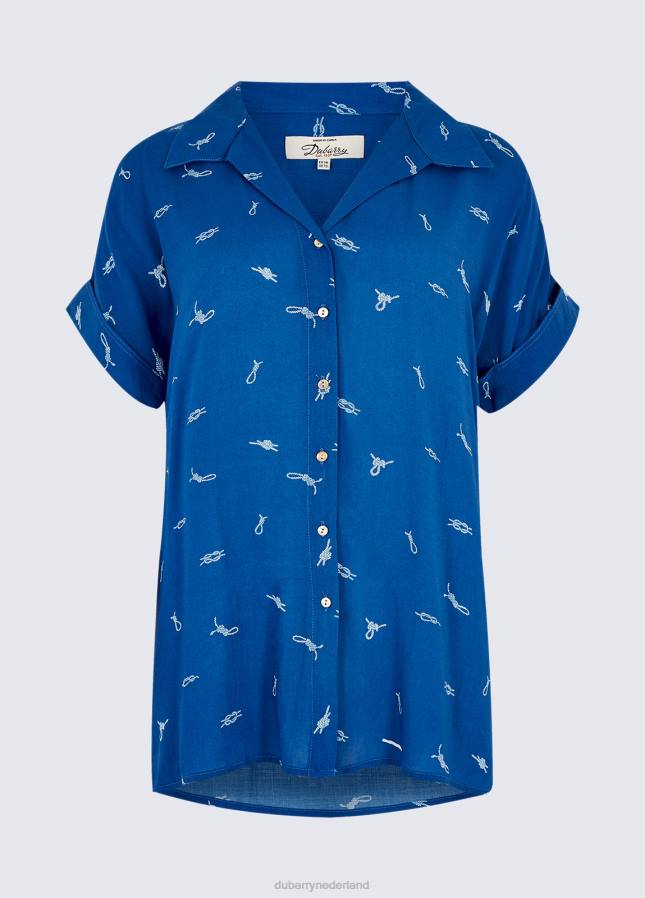 Dubarry reiger overhemd 80P6773 ijsvogel Dubarry newport