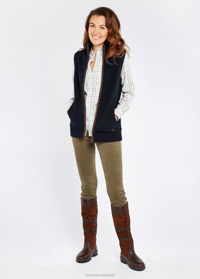 Dubarry sheedy gebreide bodywarmer 80P6194 marine Dubarry newport sailing boots