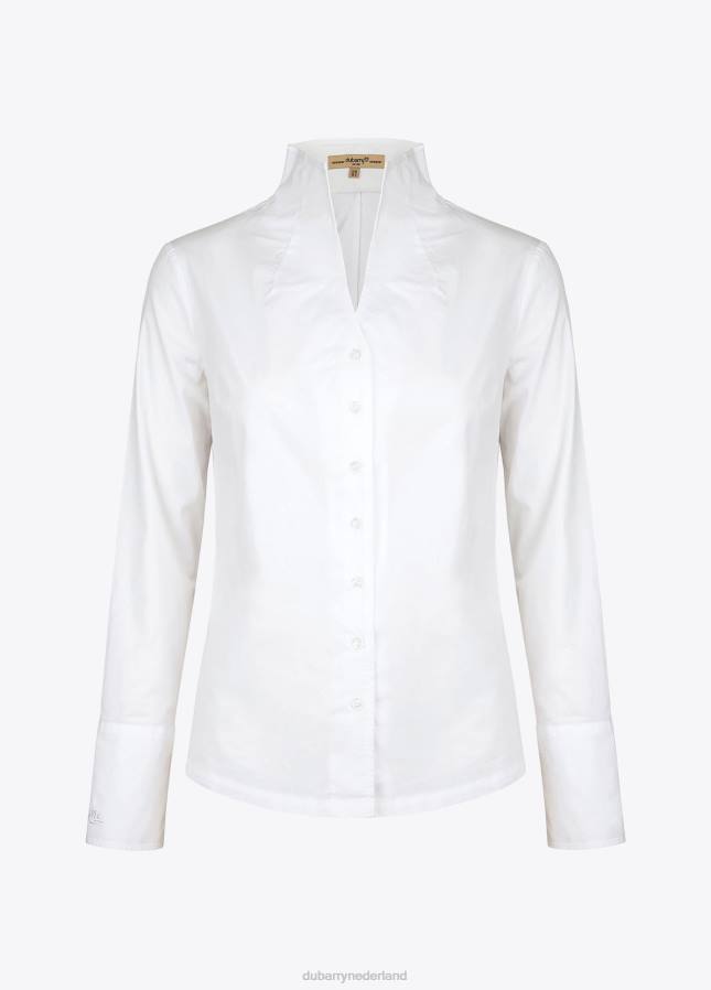 Dubarry sneeuwklokje overhemd 80P6176 wit Dubarry nederland