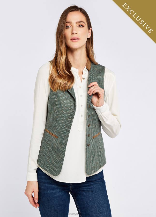 Dubarry spindel tweed gilet 80P6536 lijsterbes Dubarry nederland