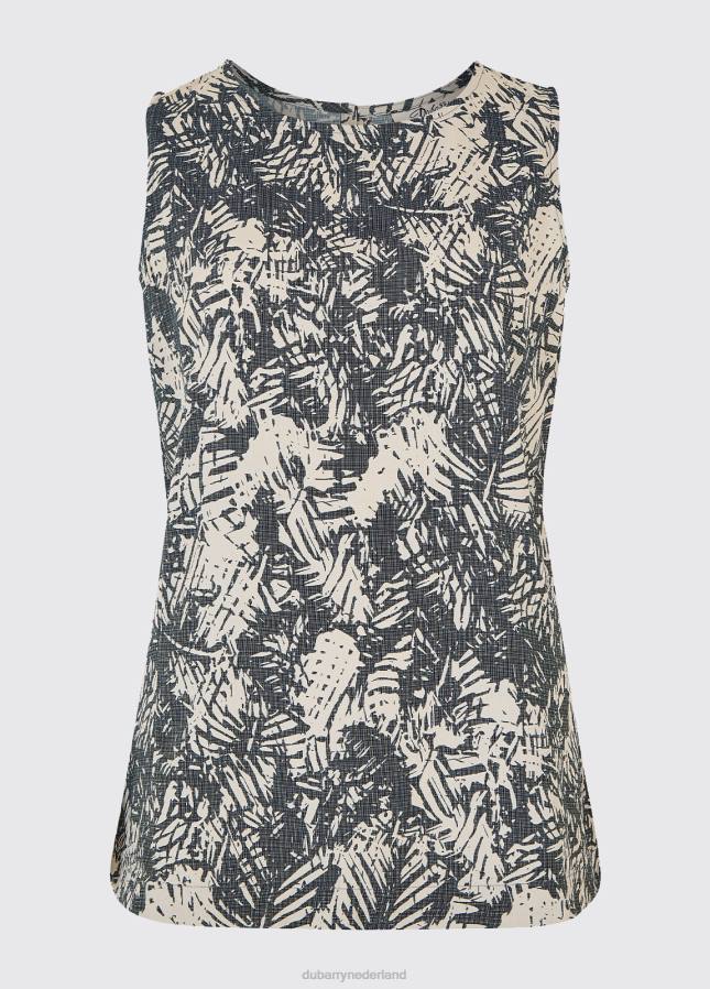 Dubarry top met clonegal-print 80P6778 marine multi Dubarry newport