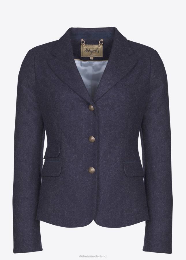 Dubarry tweed jasje van boterbloem 80P6507 marine Dubarry verkooppunten nederland