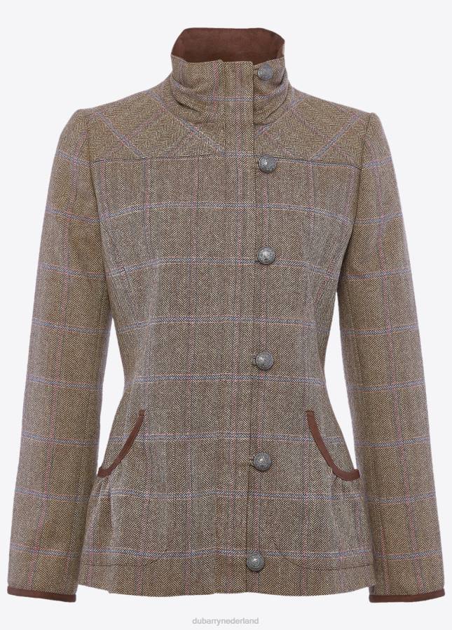 Dubarry varen tweed jasje 80P6231 houtroos Dubarry nederland