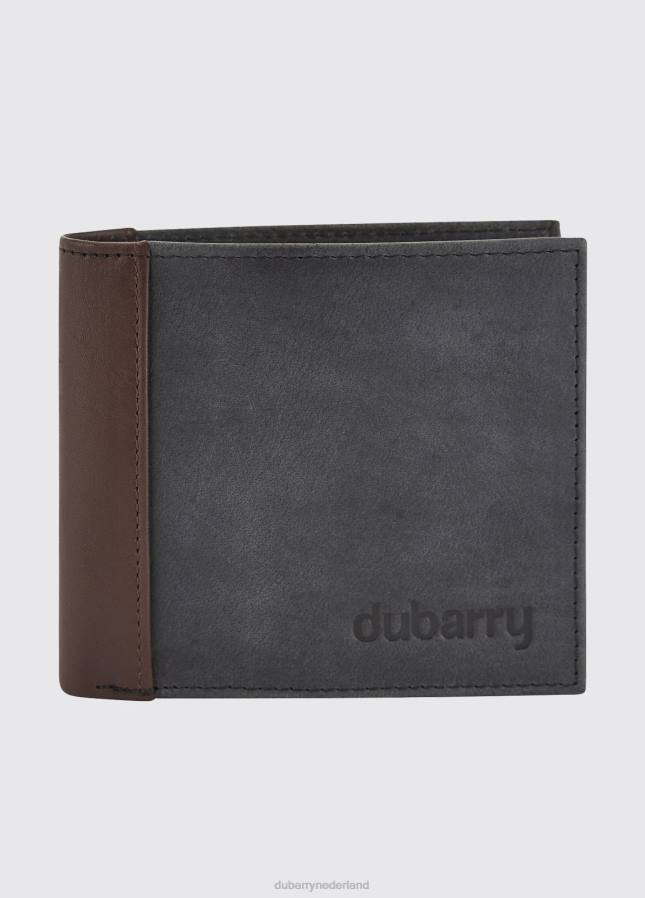 Dubarry Rosmuc lederen portemonnee 80P61061 zwart bruin Dubarry nederland