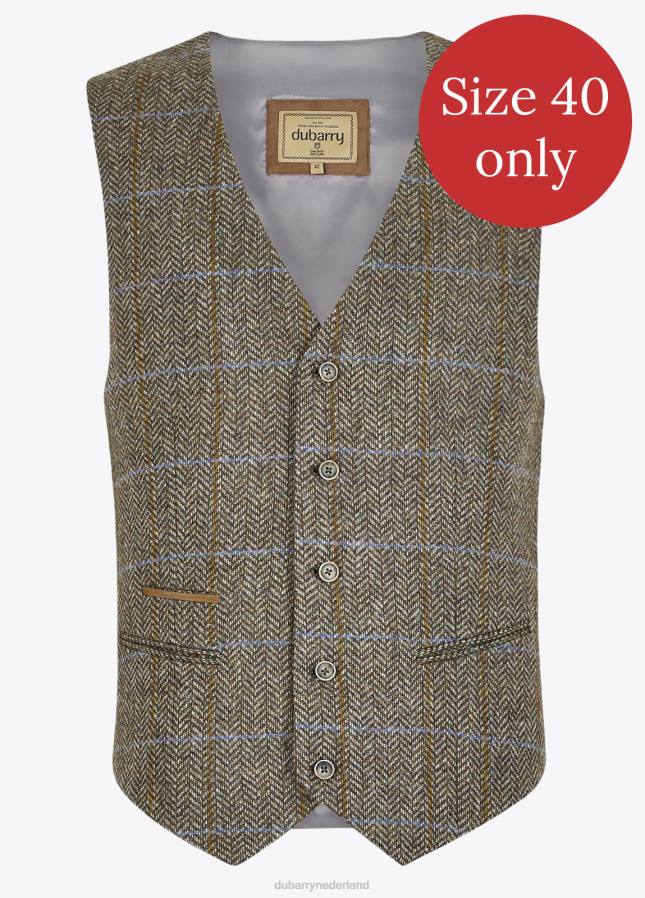 Dubarry Ballyshannon tweed gilet 80P61131 woodbine Dubarry nederland