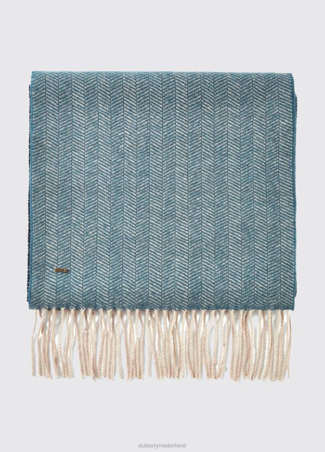 Dubarry kingsley wollen sjaal 80P6409 marine Dubarry newport sailing boots