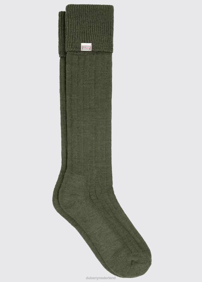 Dubarry alpaca sokken 80P6316 olijf Dubarry nederland