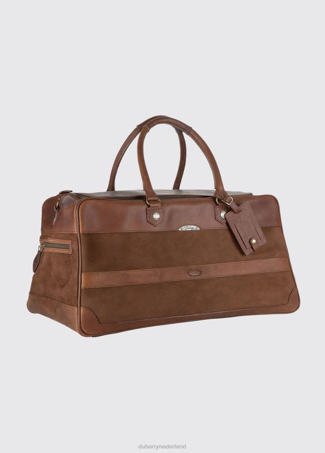 Dubarry Durrow leren weekendtas 80P6351 okkernoot Dubarry nederland